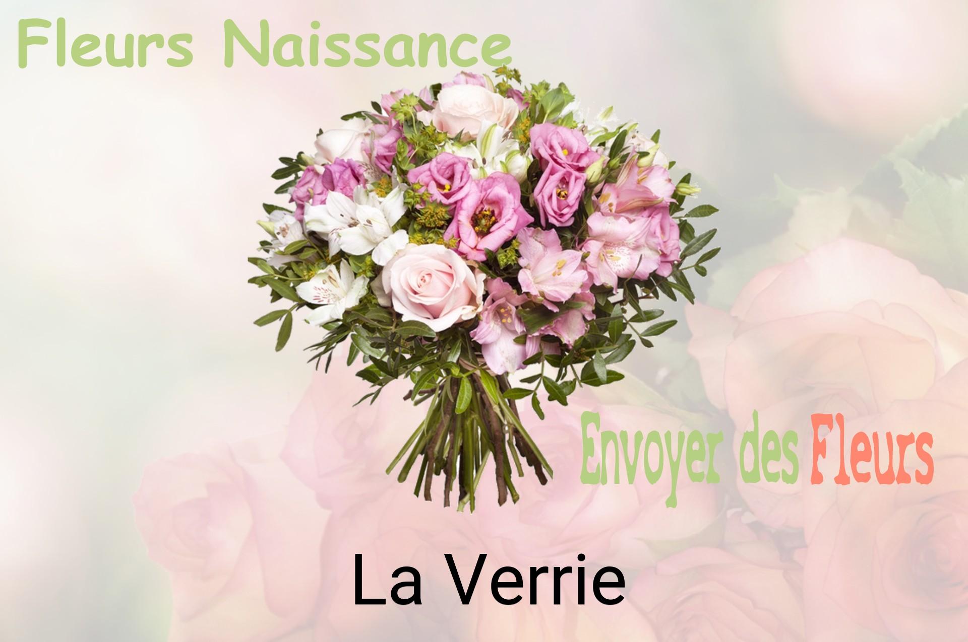 Bouquet de fleurs de naissance livré à La Verrie